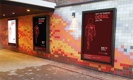 Diabetes NYC Poster Mock-Up Location